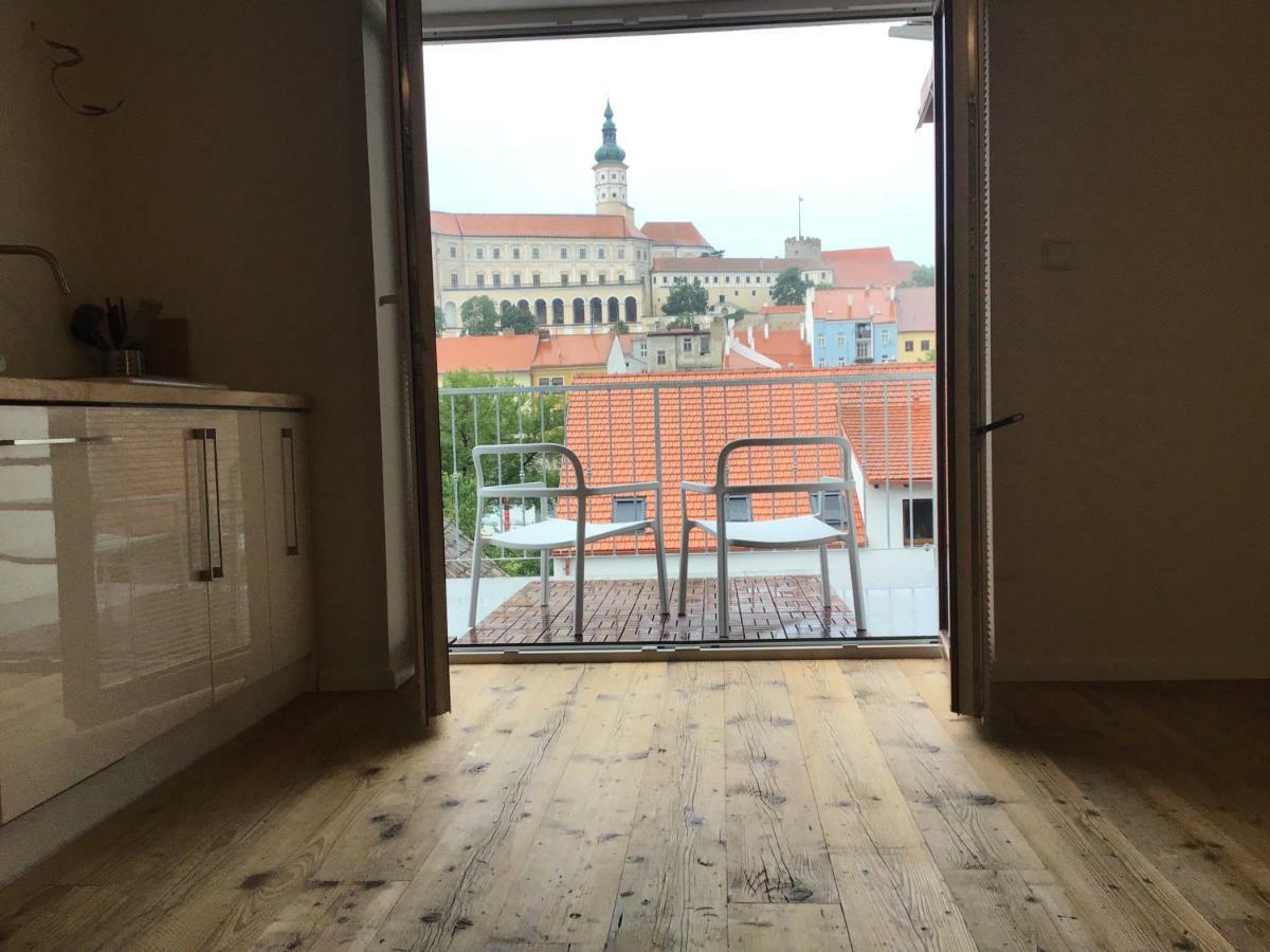 Apartmany Sebastian Mikulov Exteriör bild